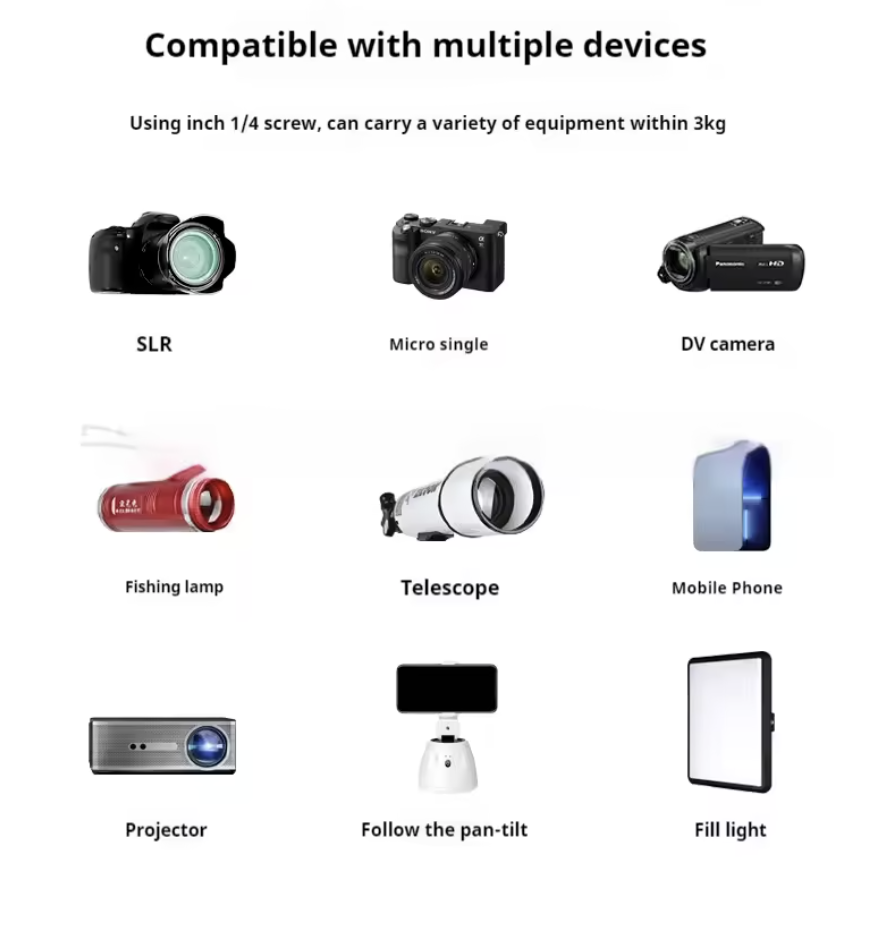 Professional Tripod For iPhone/Camera 180cm with Remote Light Stand